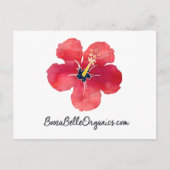 Carte Postale BoozaBelle Organiques (Devant)