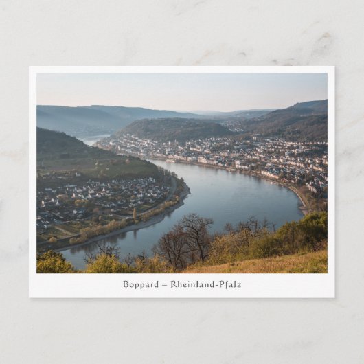 Carte Postale Boppard Allemagne (Devant)