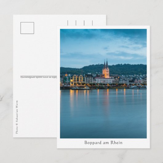 Carte Postale Boppard Allemagne (Devant / Derrière)