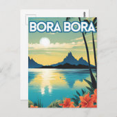 Carte Postale Bora (Devant / Derrière)