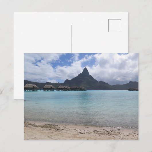Carte Postale Bora Bora (Devant / Derrière)