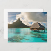 Carte postale Bora Bora (Devant / Derrière)