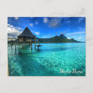 Carte Postale Bora-Bora