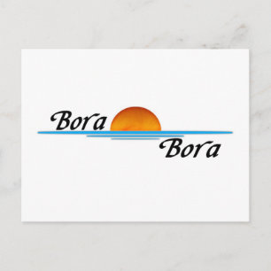 Carte Postale Bora Bora