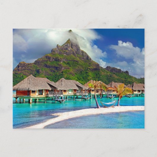 Carte Postale ฺBora Bora Beach (Devant)
