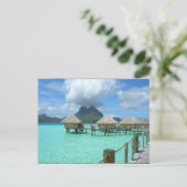 Carte postale Bora Bora Bungalow (Debout devant)