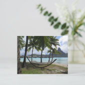 Carte Postale Bora Bora Hammock (Debout devant)