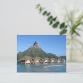 Carte Postale Bora Bora Huts (Debout devant)