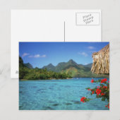Carte Postale Bora Bora Island, Polynésie française (Devant / Derrière)