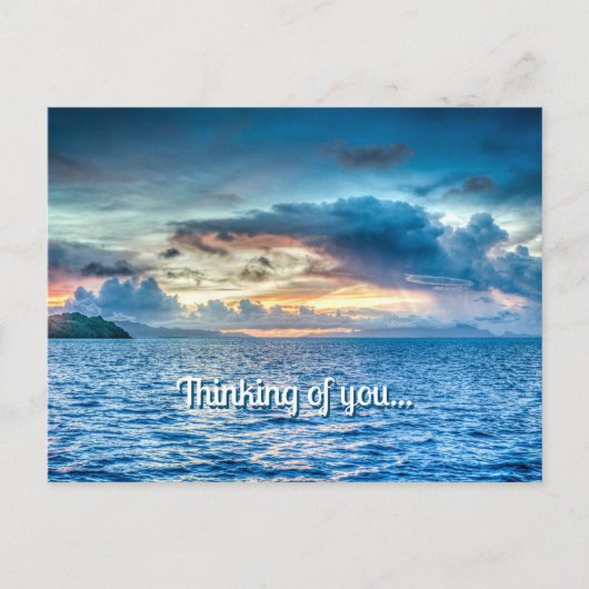 Carte Postale Bora Bora Ocean View Photographie (Devant)