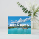 Carte Postale Bora Bora Polynésie Balade sur les îles tropicales (Debout devant)