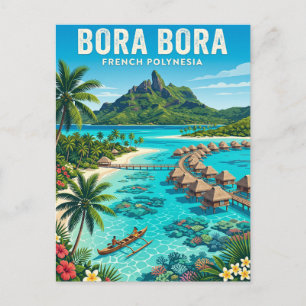 Carte Postale Bora Bora Polynésie française