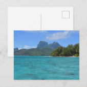 Carte Postale Bora Bora Polynésie française (Devant / Derrière)