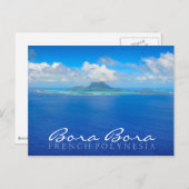 Carte Postale Bora Bora, Polynésie française (Devant / Derrière)