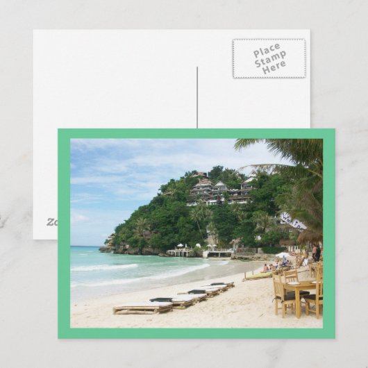 Carte Postale Boracay (Devant / Derrière)