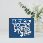 Carte Postale Boracay Jeepney (Debout devant)