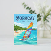 Carte Postale Boracay Philippines (Debout devant)