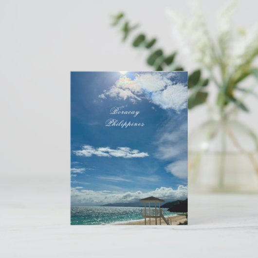 Carte Postale Boracay Philippines (Debout devant)