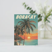 Carte Postale Boracay vintage (Debout devant)
