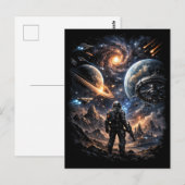 Carte Postale Bord de la Galaxie (Devant / Derrière)
