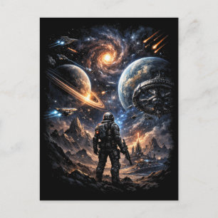 Carte Postale Bord de la Galaxie