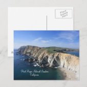 Carte Postale Bord de la mer de ressortissant de Reyes de point (Devant / Derrière)