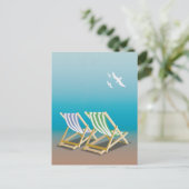 Carte Postale Bord de mer britannique (Debout devant)