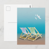 Carte Postale Bord de mer britannique (Devant / Derrière)