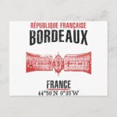 Carte Postale Bordeaux (Devant)