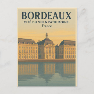 CARTE POSTALE BORDEAUX — CITÉ DU VIN & PATRIMOINE