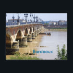 Carte Postale Bordeaux, France<br><div class="desc">ville célèbre de Bordeaux,  France.</div>