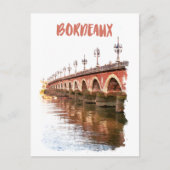 Carte Postale Bordeaux France City Travel (Devant)