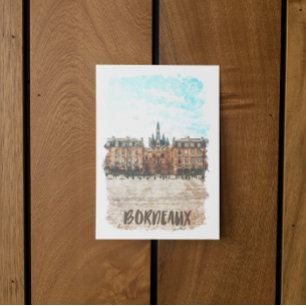 Carte Postale Bordeaux France Place de la Bourse Voyage