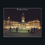 Carte Postale Bordeaux la nuit<br><div class="desc">carrés et fontaines à Bordeaux France</div>