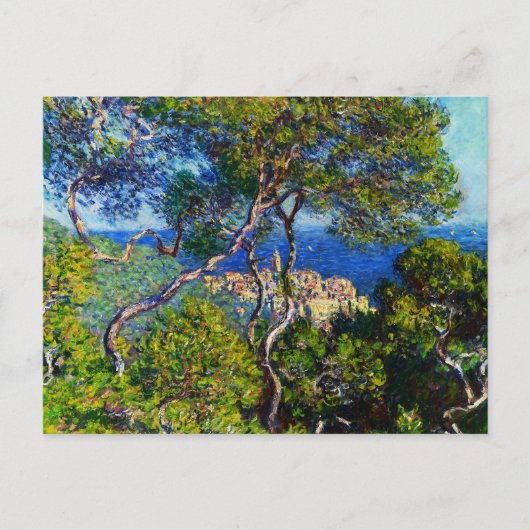 Carte Postale Bordighera de Claude Monet vintage (Devant)