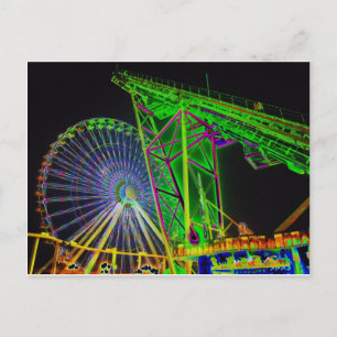 Carte Postale Bords colorés