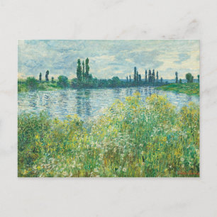 Carte Postale Bords de la Seine par Monet