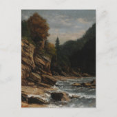 Carte Postale Bords du lac Léman - Gustave Courbet (Devant)