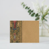 Carte Postale Bordure Abstraite papier peint 1920 (Debout devant)