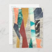 Carte Postale Bordure couleur II (Devant / Derrière)