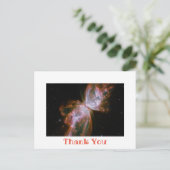 Carte Postale Bordure de photo blanche Merci (Debout devant)