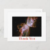 Carte Postale Bordure de photo blanche Merci (Devant / Derrière)