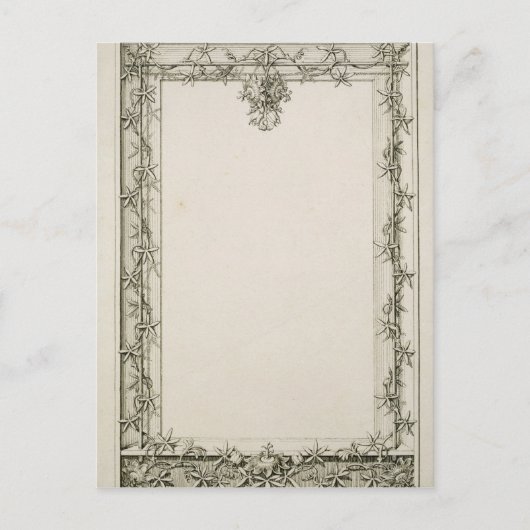 Carte Postale Bordure décorative, 1809 (Devant)