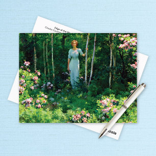 Carte Postale Bordure des Bois Charles Curran