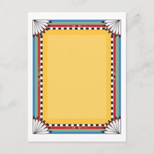 Carte Postale Bordure native