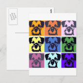 Carte Postale Bordure Terrier (Devant / Derrière)