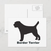Carte Postale Bordure Terrier (Devant / Derrière)