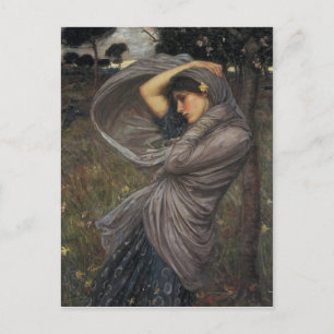 Carte Postale Boreas - John William Waterhouse