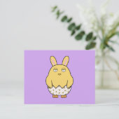 Carte Postale Bored Bunny Chick (Debout devant)