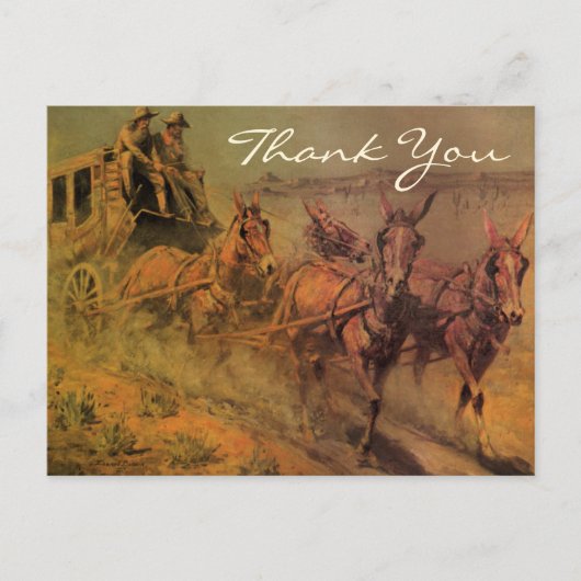 Carte Postale Borein, l'entraîneur de scène (Devant)